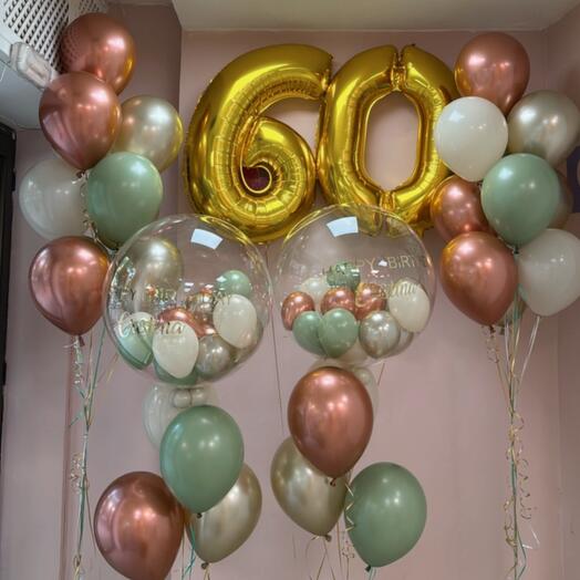 Ramo de globos fantasia