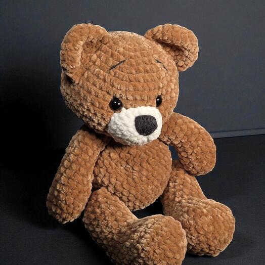 Oso de Peluche Hecho a Mano – Muneco Suave Artesanal