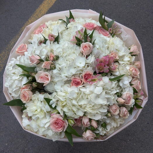 Bouquet of pink colors