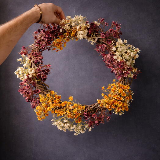 Corona adviento otonal