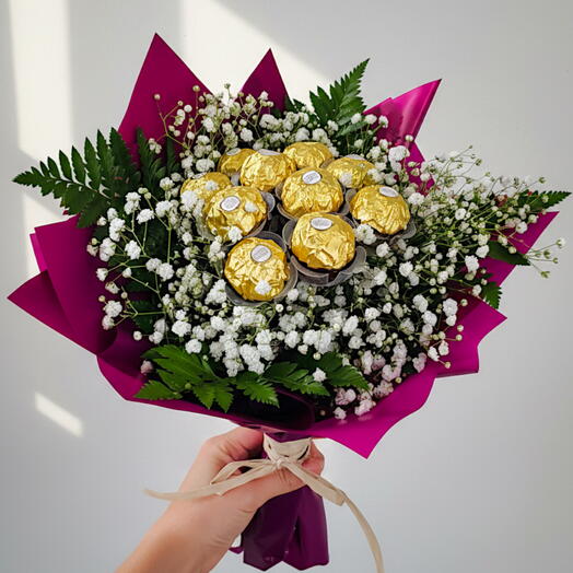 Ramo de Ferrero Rocher