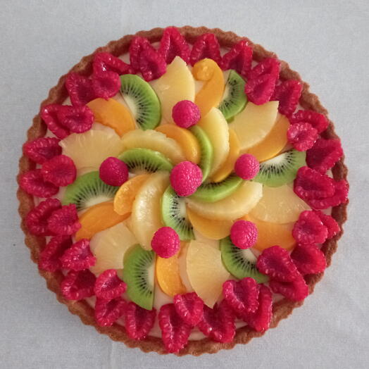 Tarta de fruta pequena