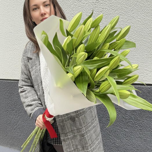 Ramo de Lirios Blancos