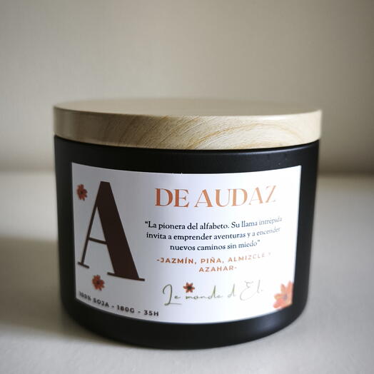 Vela aromatica A de Audaz 180g