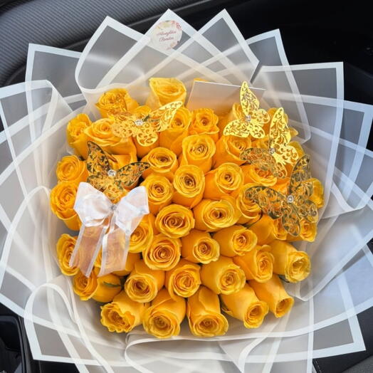 Ramo rosas amarillas