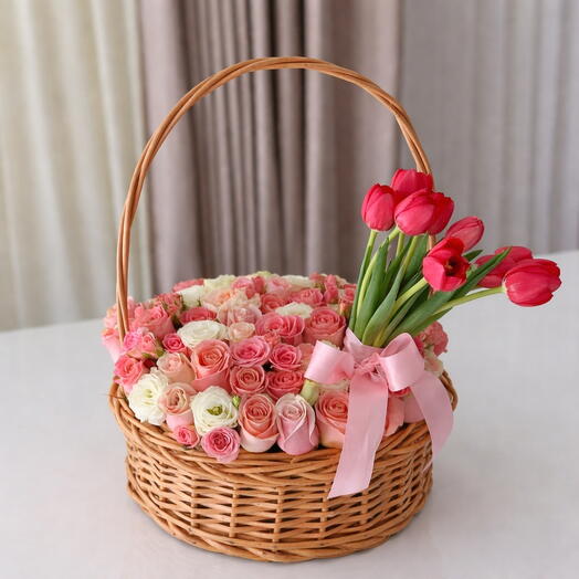 Корзина вечной любви