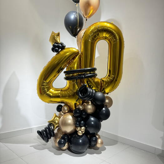 Bouquet de globos para cumpleanos