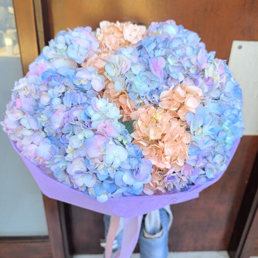 Bouquet of hydrangea