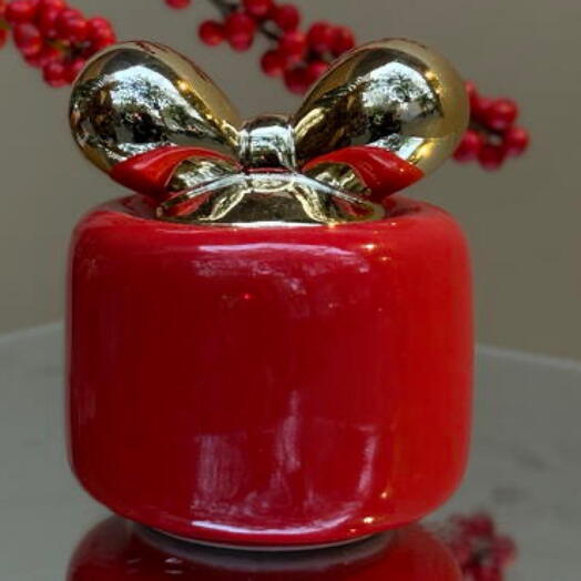 VELA LAZO CON PERFUME – FRUTOS ROJOS