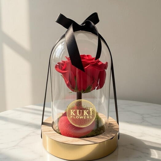 Cupula de rosa eterna