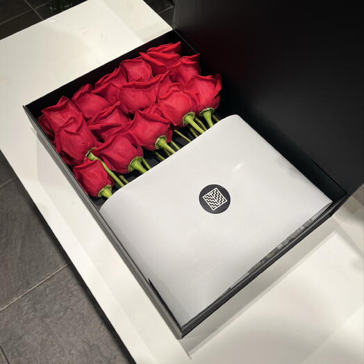 Día del Padre-Caja de rosas