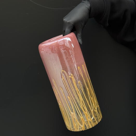 Vase Ambre Rosé (moyen)