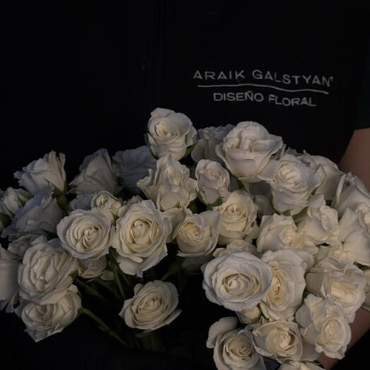 White branched rose Araik Galstyan