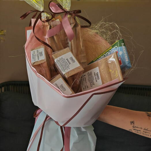 Set de Te y Cafe Ramo grande