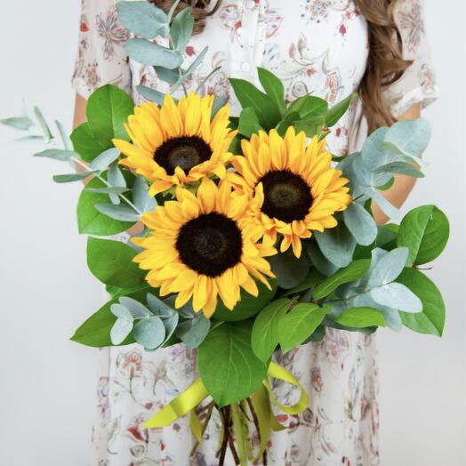 Ramo de girasoles