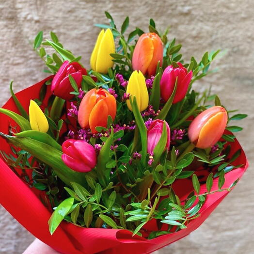 Ramo de tulipanes