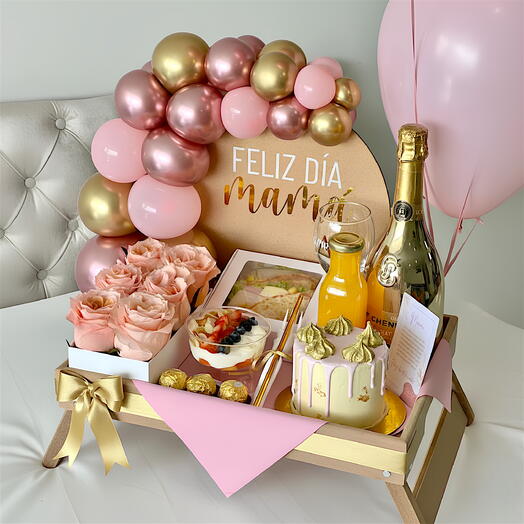 BANDEJA FELIZ DIA MAMA