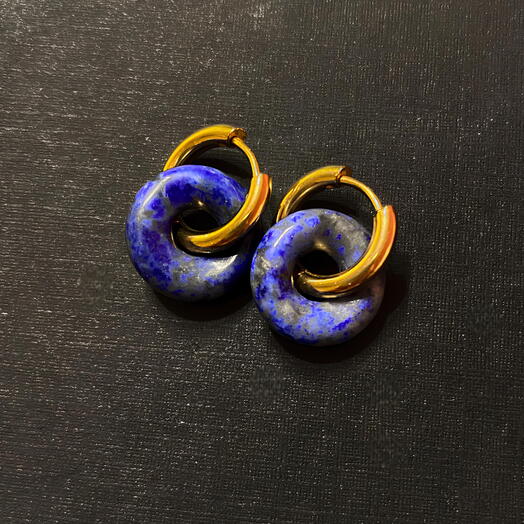 Pendientes Lapislazuli