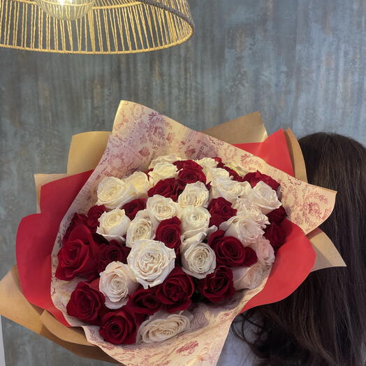 Bouquet de 31 roses