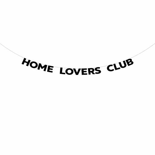 Guirnalda de papel HOME LOVERS CLUB