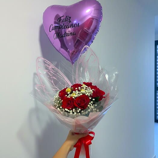 Bouquet Rosas   Dulzura