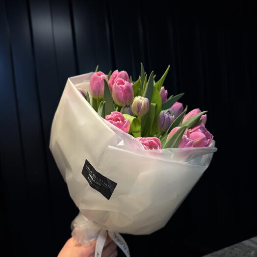 Ramo de tulipanes 25ud