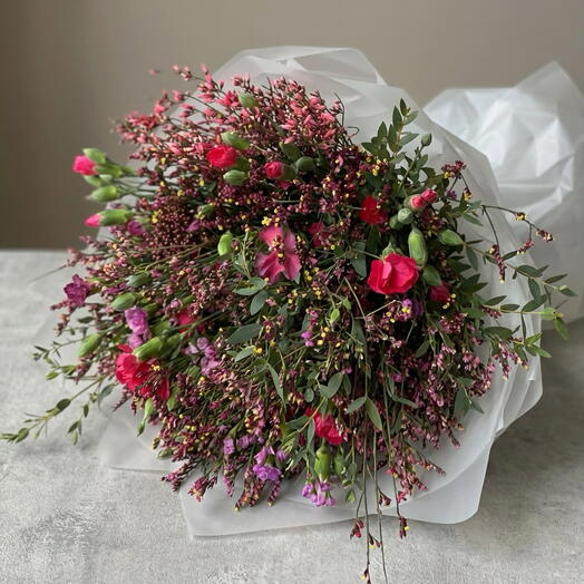 Ramo con Claveles Rosado