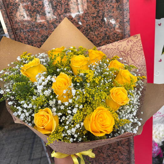 Bouquet Soleil Doré