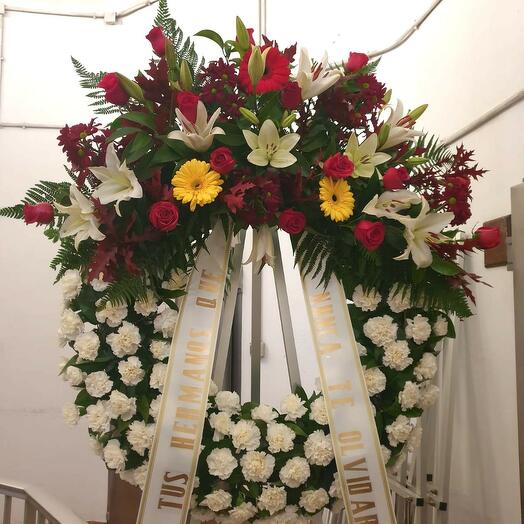 Похоронный венок Вечная память