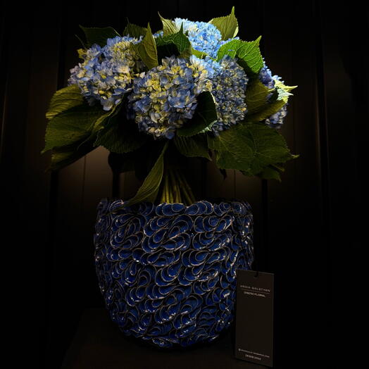 Ramo Azul Hortensia de Araik Galstyan