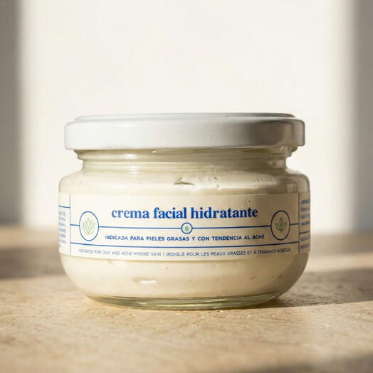 Crema Hidratante de Aloe Vera y Arbol de Te ECO - 120ml 🌿