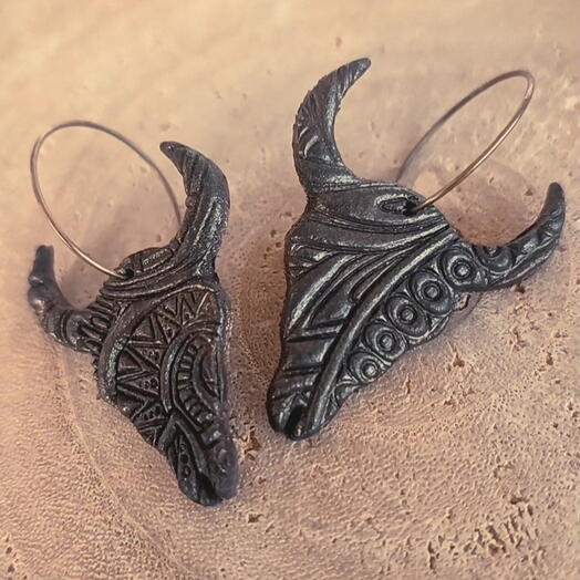 Pendientes arcilla polimerica Ren