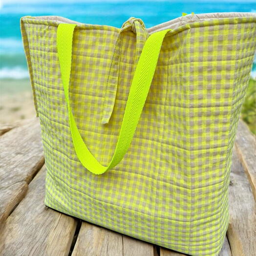 Tote bag XL Amarillo fluor