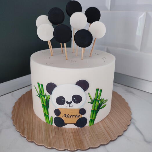 Tarta oso panda