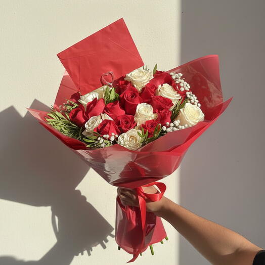 Ramo de 24 rosas duo