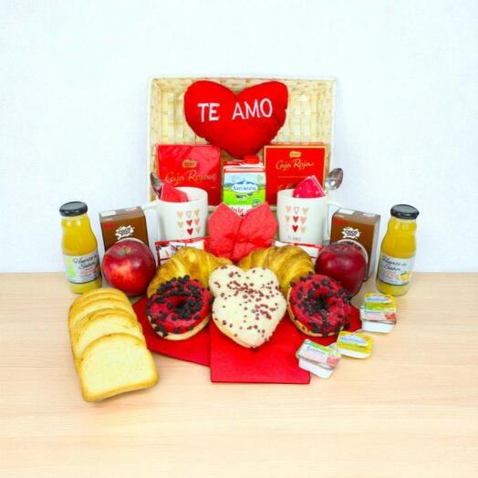 Desayuno "Te Amo" – Sorpresa romantica para enamorados