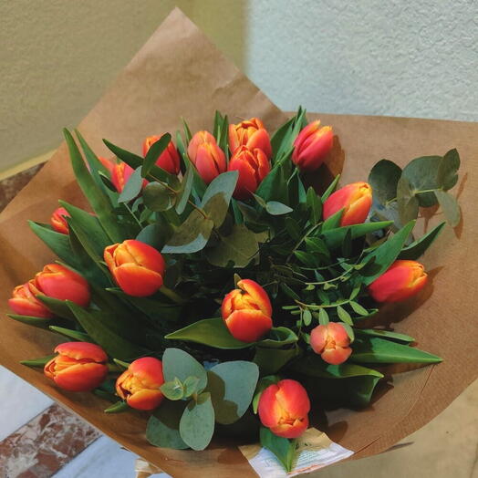 Ainara's tulip bouquet