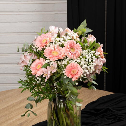 Ramo de gerberas t rosas - toulouse