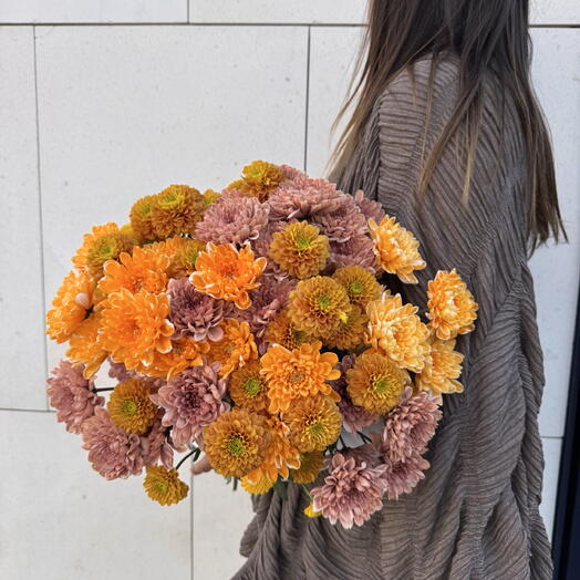 Crisantemo Fusión Naranja