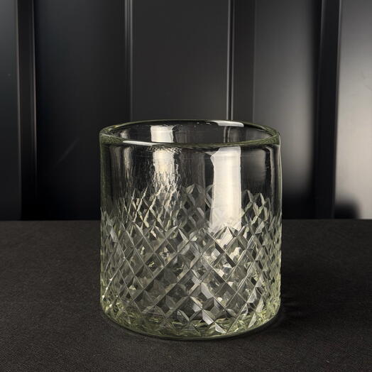 Cilindro Vidrio base diamante de ARAIK GALSTYAN