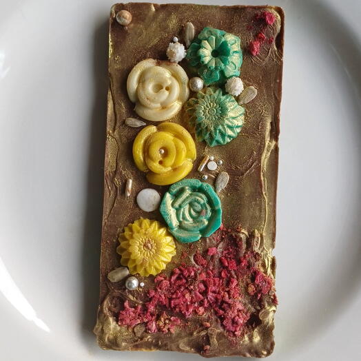 Tableta de chocolate estilo vintage