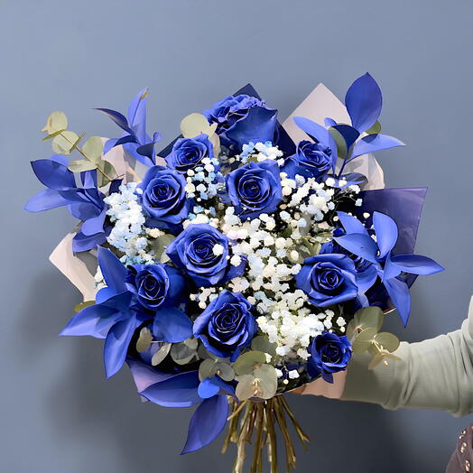 Ramo azul - azul - azul
