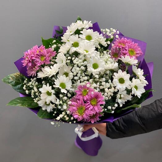 Ramo de 7 crisantemos