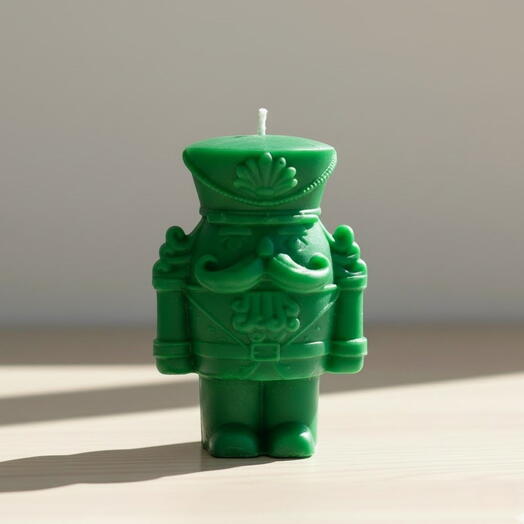 Soldado de plomo vela verde