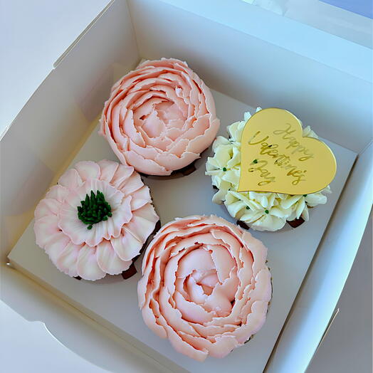 💗🌸 Caja Rosa Pastel de San Valentin