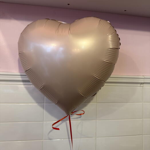 Globo 45 cm rosa con helio