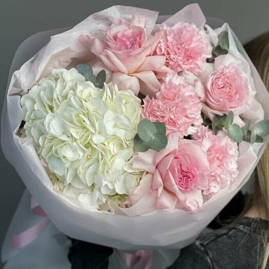 Hortensia y mix flores