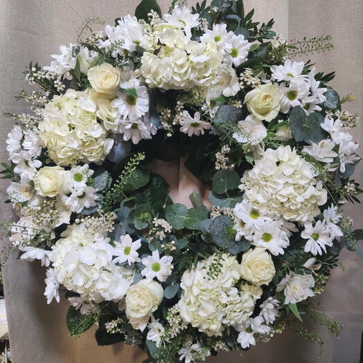 Corona blanca dulzura