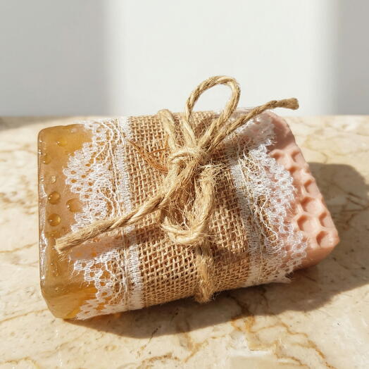 Double honey soap