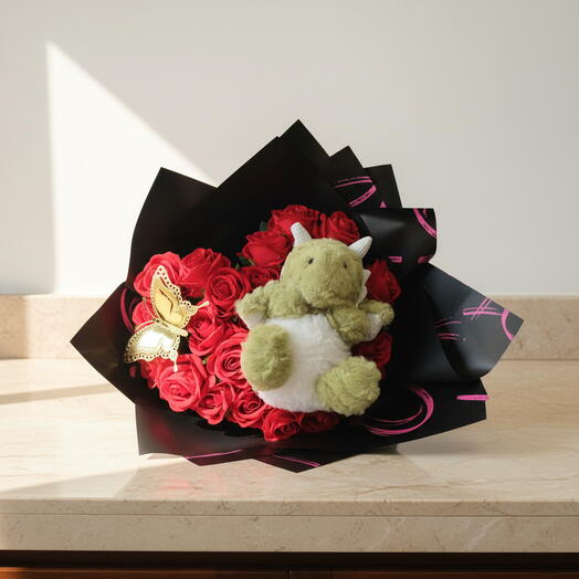 Sant Jordi Dragon Bouquet